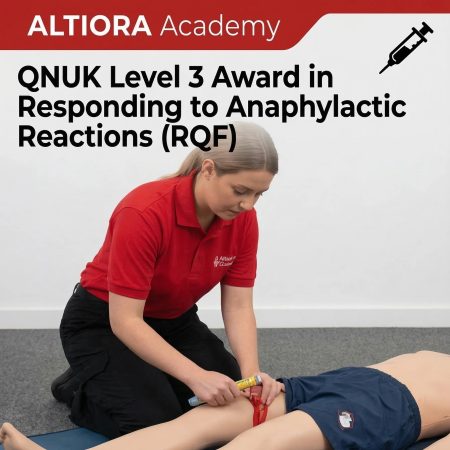 QNUK Level 3 Award in Responding to Anaphylactic Reactions (RQF) | ONLINE | 06:00pm – 09:00pm