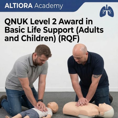 QNUK Level 2 Award in  Basic Life Support (Adults and Children) (RQF) – 9:00am–12:00noon