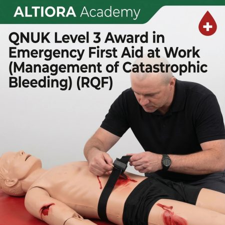 QNUK Level 3 Award in Emergency First Aid at Work (Management of Catastrophic Bleeding) (RQF)