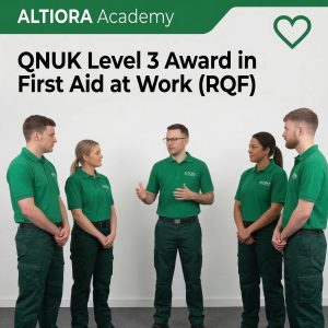 QNUK Level 3 Award In  First Aid at Work (RQF)
