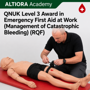 QNUK Level 3 Award in Emergency First Aid at Work (Management of Catastrophic Bleeding) (RQF)